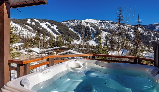 Incredible ski in/ski out access home! Huge views!