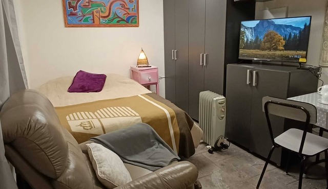 Independent loft, studio in the middle of nature, quiet and cozy.