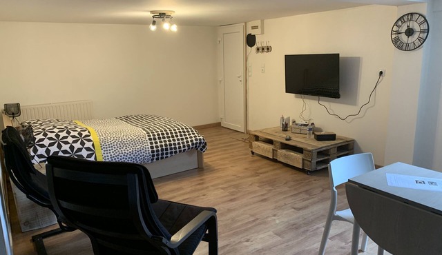 Independent 50m2 studio in a house