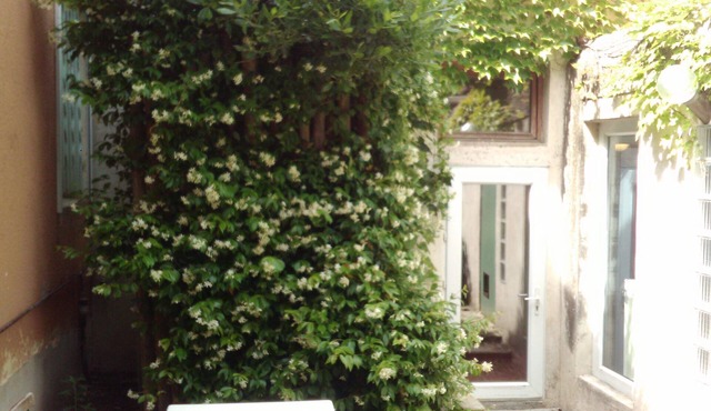 Independent room with its private bathroom, in a garden near Avignon