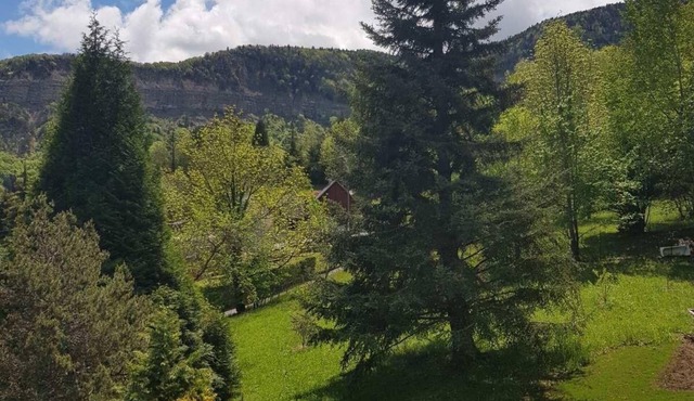 Independent studio with outdoor area