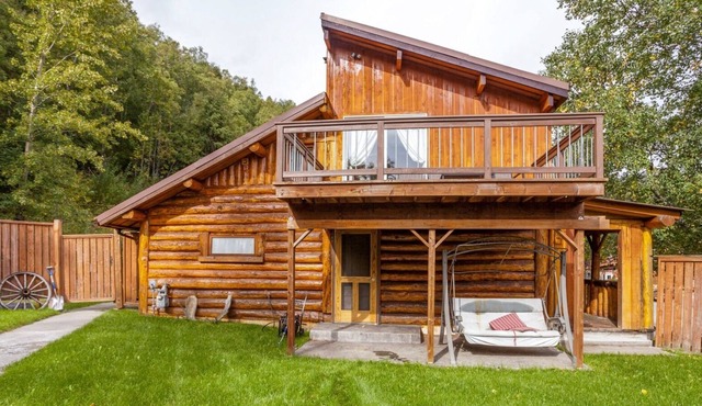Indian Cabin Close to Alyeska
