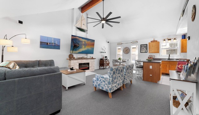 Indian Shores of Lake Huron: Just listed! Lake Huron access. Golf cart included!