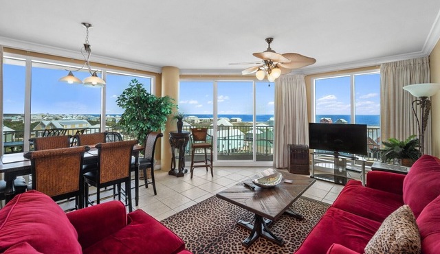 Indies 501 Gulf of Mexico View Condo from Wrap Around Balcony by RedAwning