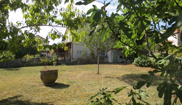 Individual countryside house in a small village