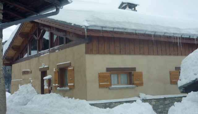 Individual chalet 10/12 pers `` La Plagne paradiski '' at 500m from the slopes and chairlift