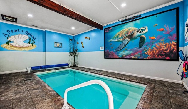 Indoor Pool, Coffee Bar, Fire Pit, Games