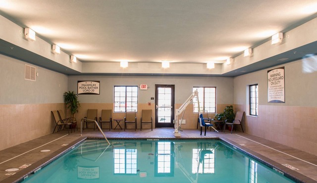 Indoor Pool. Free Breakfast. Business Center & Gym.