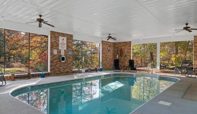 Indoor Pool Oasis on 4 Acres + 2 Game Rooms