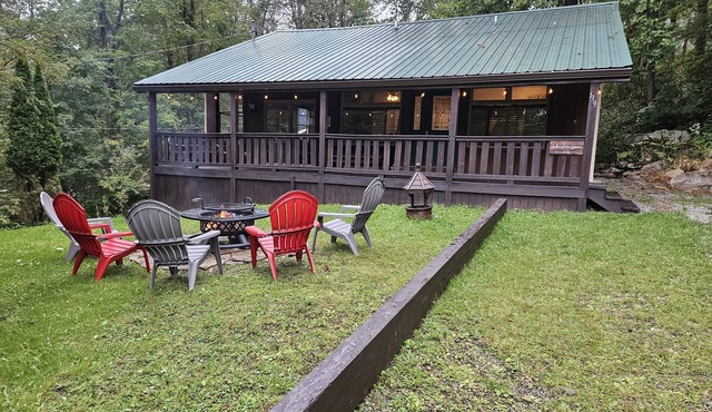 Indoor treehouse! Swivel fire pit & gas grill. Close to trails & attractions.n
