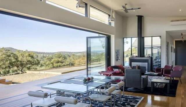 Indulge yourself with space to exhale and take in the views over a glass of rose