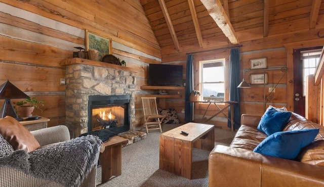 Indulgent Log Cabin near Parkway