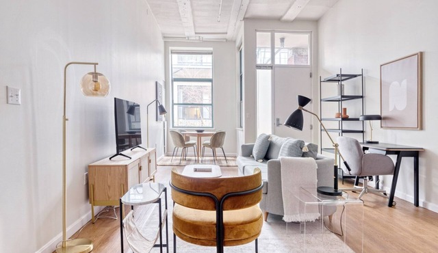 Industrial 2BR in Kendall Square w/Gym near MIT & MGH by Blueground