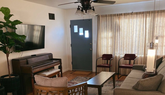 Industrial 3 Bedroom Home with Game Room & Patio