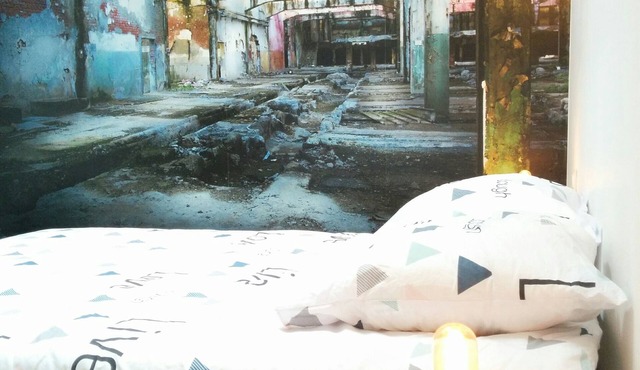 Industrial loft apartment