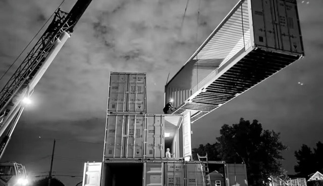 Indy's 1st Container Home- 3 car garage - Downtown