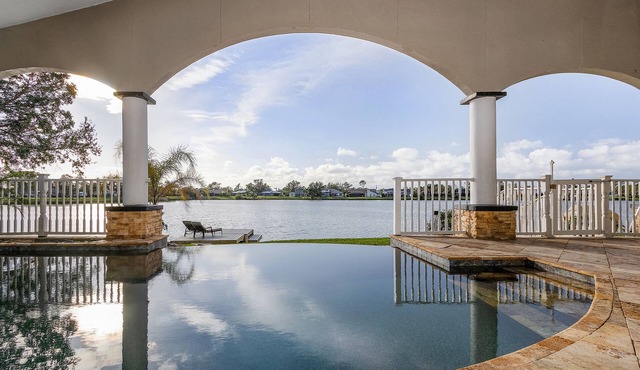 Infinity Pool LARGE Home on Fishing Lake — ALL NEW —Fall Winter 25-26 Available