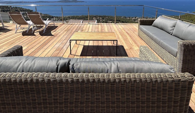 Infinity Sea Villa – Heated lap pool 32 °C year-round – Sun & total serenity