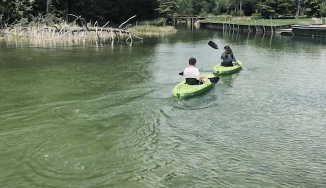 Inland Waterways Retreat! On Cheboygan River, inside Strawberry Island Canal!