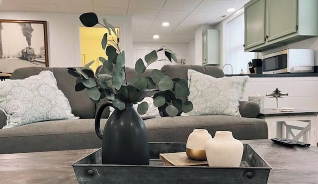 Inn at Seltzer Station is an updated apartment with Crestline history tied in!
