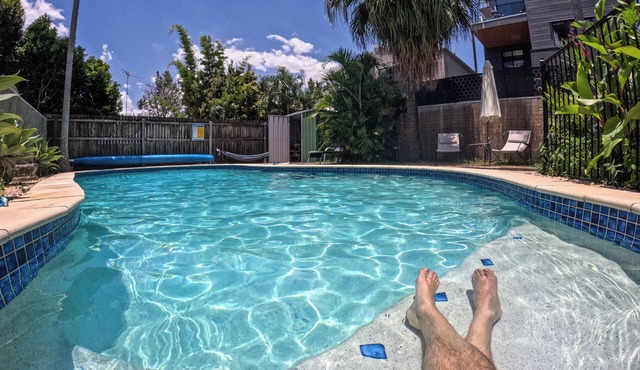 Inner City Pool & Hot Tub Retreat, Downstairs Suite