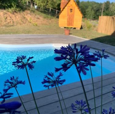 Insolite avec piscine Au Bonheur Comtois