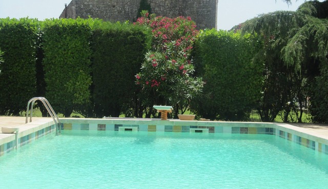 INSOLITE BOIS & VERDURE/Private swimming pool and tennis court/NEAR UZES - SAMANE