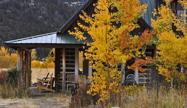 Internationally Flavored Cabin in Paradise Valley, SW Montana