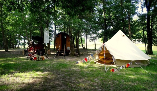 Inuit tent for 2, in 45 ha of unspoilt nature
