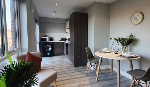 Inviting 1-Bed Apartment in the heart of Sheffield