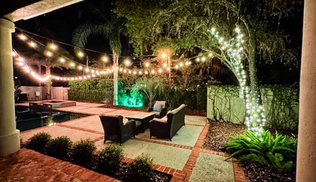 Inviting, dog-friendly apartment with pool, hot tub, firepit & central AC