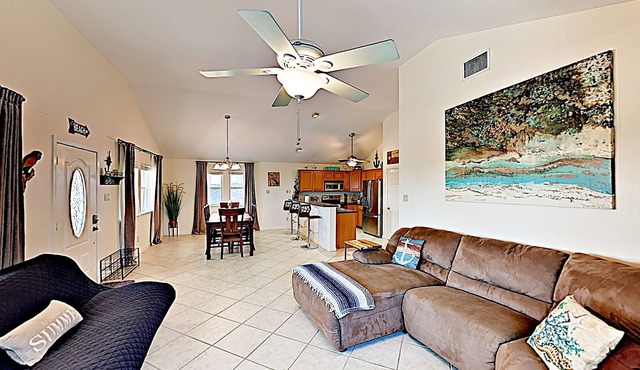 Inviting House w/ Balcony & Large Fenced Backyard - Views of Wetlands