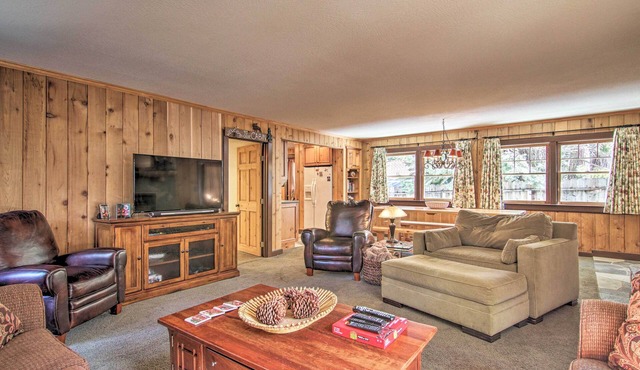 Inviting Lake Tahoe Escape w/Yard & Fireplace!