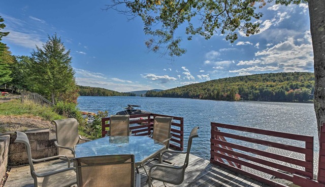 Inviting Lakefront Home: Seasonal Boat Dock!