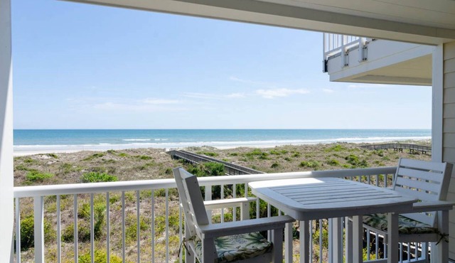 Inviting Oceanfront 3BR Condo in WrightsvilleDunes