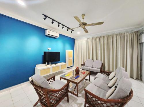 Ipoh pasir puteh vibrant home 4br 15 pax