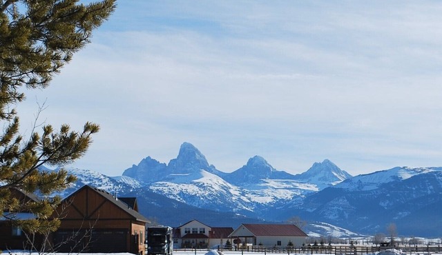 Irish Eyes on the Tetons in Teton Valley