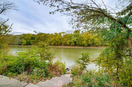 Iroquois River Retreat! Waterfront Cabin with Deck