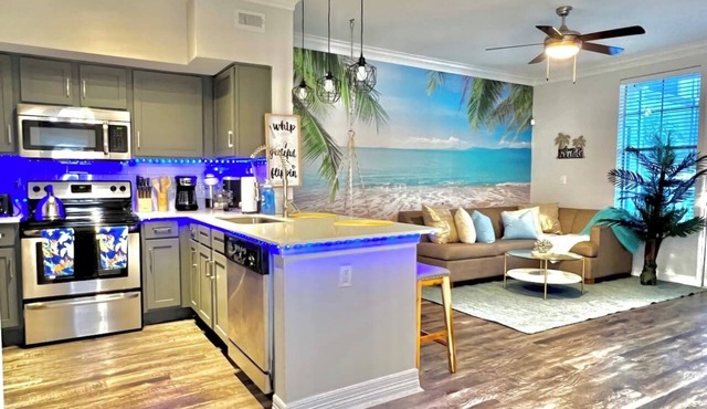 Island Breeze🌴 - 1BR/Medical Center/NRG/Galleria