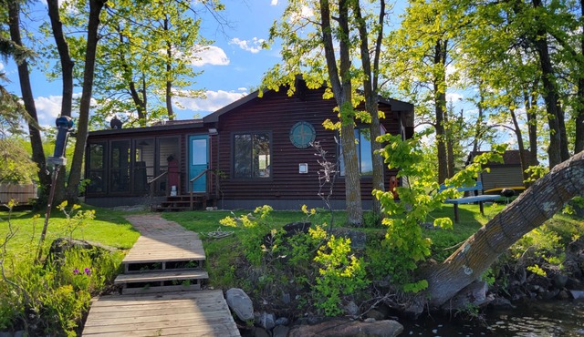 Island Cabin in Orr MN