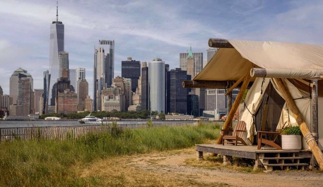 Island Glamping + Michelin dining & Skyline View
