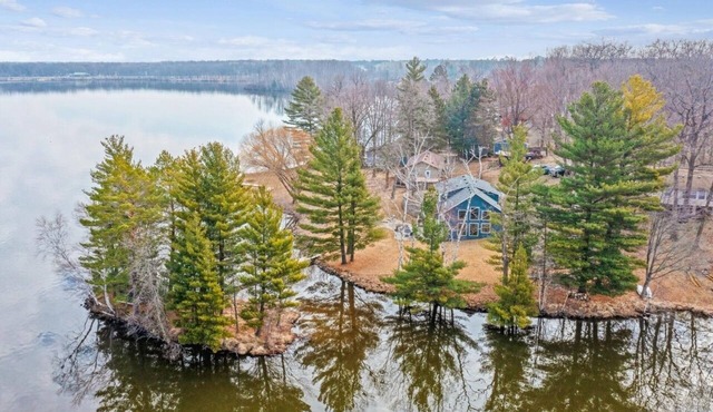 Island Home On Knife Lake, Mora, MN