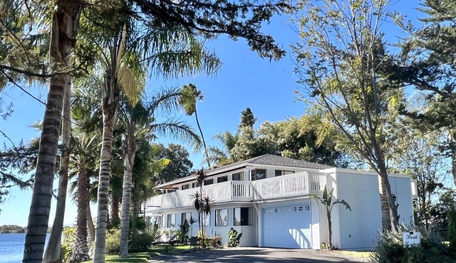 Island House, located on the south point of Paradise Island.