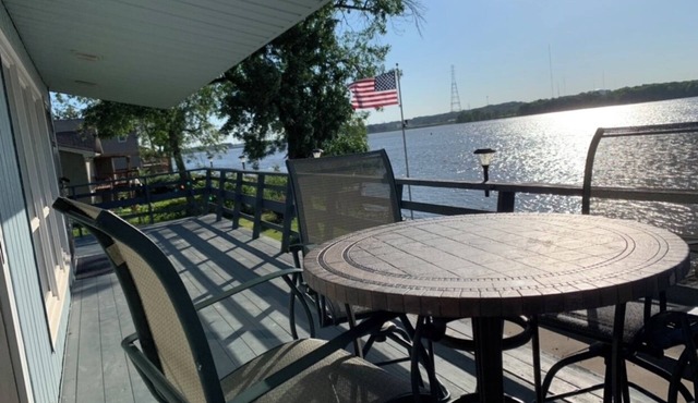Island House On Mississippi River
