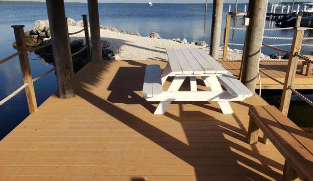 Island Paradise with private beach & private bay sunset views.