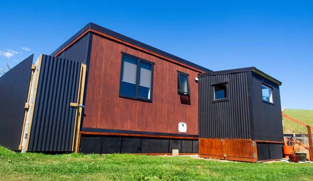 Island Time. Off Grid Tiny House at Monkey Island