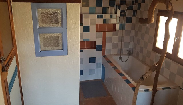 Isolated house set in vineyards and woods