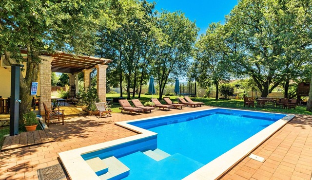 Istrian luxury villa - 300m2, garden 2000m, children's playground, 40m2 pool, WiFi