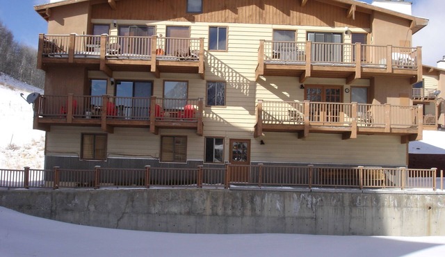 It is snowing! Book your ski vacation now! Come and enjoy powder runs!
