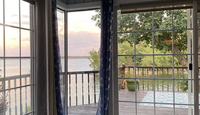 It's all about the views, the dock and that location!